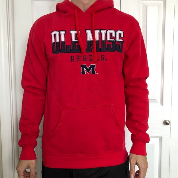 Champion Other - Champion NCAA Ole Miss Rebels Red Blue Hoodie S